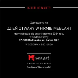 Dzień otwarty w firmie Meblart
