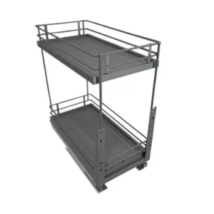 CARGO podblatowy boczny lewy/prawy 15 cm – grafit, dno druciane