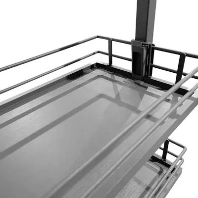 CARGO MAXI Modern-Line 20 cm - grafit, pełne dno - obrazek 2