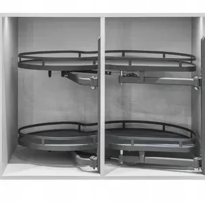 CARGO narożny „nerka Le-Mans" 45 cm LEWY – ModernLine GRAFIT